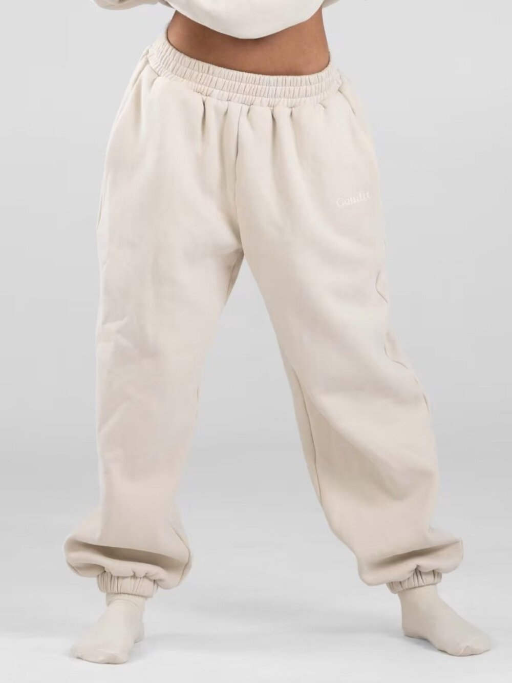 Comfrt Signature Sweatpants Bone XS